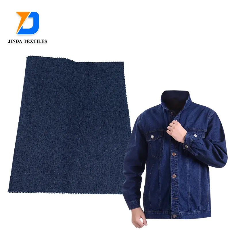 Jinda hot sale TC twill drill poplin in shirting colorful dyed and cotton thick raw material workwear fabric