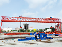 Grue à portique à double poutre MELQ 10T, 50T, 100T, 120T à 300T