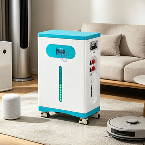 Huisaccu voor zonne-energie, 6000 cycli, 51.2V 400Ah 20480Wh, mobiele LiFePO4 batterijpack met slimme monitoring - Product Image 6