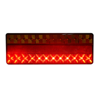 Feux arrière combinés LED pour camions et remorques avec indicateur de direction, feu stop et feu de position, et réflecteur - Vente en gros