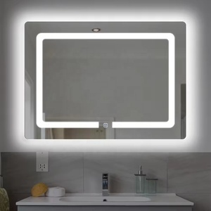 Espejo <span class=keywords><strong>de</strong></span> <span class=keywords><strong>Baño</strong></span> LED Inteligente Rectangular Moderno 2025 con Solución <span class=keywords><strong>de</strong></span> <span class=keywords><strong>Diseño</strong></span> Iluminado y Pantalla Táctil <span class=keywords><strong>para</strong></span> Hoteles - Product Image 2