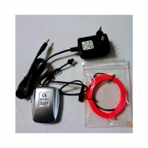 Cable <span class=keywords><strong>EL</strong></span> con inversor activado por sonido, ideal para usar en bares/escenarios de KTV. Se ilumina al ritmo de la música. - Product Image 6