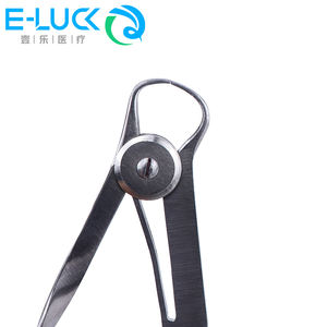 दंत चिकित्सा दंत चिकित्सक प्रयोगशाला दंत शासक के लिए नया स्टेनलेस स्टील ऑटोक्वैबल कैलिपर 0-10 मिमी पैमाने मापने दंत कैलिपर - Product Image 3