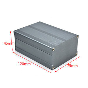 SZOMK personnalisé en <span class=keywords><strong>aluminium</strong></span> du boîtier boîtier <span class=keywords><strong>de</strong></span> projet électronique pour pcb AK-C-C9 45*75*80mm - Product Image 2