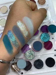 Tùy chỉnh chất lượng cao Acrylic <span class=keywords><strong>Palette</strong></span> Matte satin Duochrome multichrome kim loại đặc biệt Sparkle <span class=keywords><strong>Eyeshadow</strong></span> <span class=keywords><strong>Palette</strong></span> Private Logo - Product Image 3