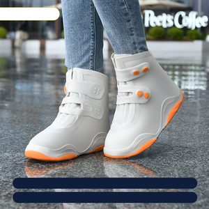 Antideslizante Grueso Impermeable Barato <span class=keywords><strong>Lluvia</strong></span> Zapatos Mujeres Venta al por mayor Zapatos Cubierta al aire libre - Product Image 4