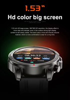 Reloj Inteligente Deportivo de Lujo DK68 para Exteriores con Linterna, Monitoreo de Salud GPT, Reloj Inteligente para Hombre con GPS