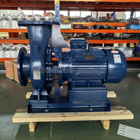 Pompa Air Booster Monoblock Vertikal Sentrifugal ISG/IHG/IRG Pompa Inline Vertikal Air Dingin dan Panas