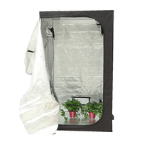 Accessoires pour serres Boîte de culture 600D Kit de culture hydroponique complet 100x100x200cm Tente pour la maison