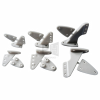 Accessoires professionnels pour modèles d'avions électriques en mousse : Cornes en nylon / Cornes Zip sans vis, 3 ou 4 trous, Pièces pour avions RC