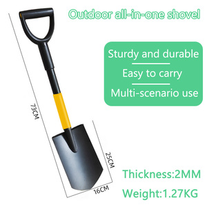 Attrezzo da Giardino per Bambini, Piccola <span class=keywords><strong>Pala</strong></span> con Impugnatura in Plastica e Manico in Acciaio - Product Image 2