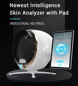 מנתח עור UV עם ניתוח פנים תלת-ממדי, מראה חכמה עם זיהוי לחות, מופעל באמצעות WiFi, לשימוש יופי, מנתח עור דיגיטלי - Product Image 1