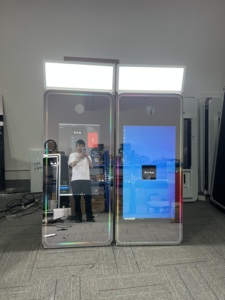 <span class=keywords><strong>2023</strong></span> Vente en gros Miroir Photomaton Écran tactile Miroir magique Photomaton avec appareil photo et imprimante - Product Image 6