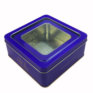 <span class=keywords><strong>Petite</strong></span> boîte carrée <span class=keywords><strong>en</strong></span> métal, emballage alimentaire, boîte <span class=keywords><strong>en</strong></span> fer-blanc, emballage de thé personnalisé, boîte <span class=keywords><strong>en</strong></span> fer-blanc, pour les collations - Product Image 4