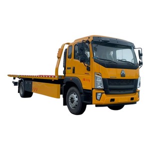 Camión de Rescate de Plataforma Deslizante Sinotruk HOWO de 10 Toneladas de Uso Pesado con Cabrestante Hidráulico de 5 Toneladas - Product Image 1