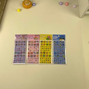3D Relief Self-Adhesive Cartoon Cute Children's Decoration <strong>Stickers</strong> Creative Crystal Design for Young Lady - Product Image 4