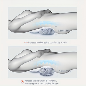 Oreiller ergonomique en mousse à mémoire <span class=keywords><strong>de</strong></span> forme <span class=keywords><strong>pour</strong></span> le soutien lombaire, soulagement des douleurs du bas du dos, chaise <span class=keywords><strong>de</strong></span> bureau, siège <span class=keywords><strong>de</strong></span> voiture, housse lavable, correction <span class=keywords><strong>de</strong></span> la posture - Product Image 5