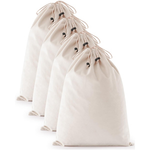 Double Layer Fabric <b>Christmas</b> Storage Candy Drawstring Gift Bag Blank Sublimation Monogram Velvet Santa Sacks - Product Image 1