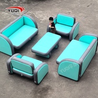 Chaises et tables gonflables à prix d'usine, meubles de camping d'extérieur portables pour tente gonflable, équipement de camping pour maison gonflable