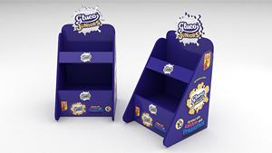 Multi-Functional <strong>Bright</strong> <strong>Yellow</strong> Corrugated Board Folders for Desk Storage Display Small Retail Items-Durable Recycled Embossing - Product Image 2