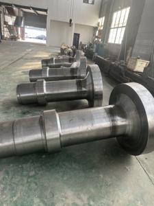 HaiYuan hoogwaardige snelle levering aanpasbare grootschalige windturbine hoofdas gesmede as - Product Image 6