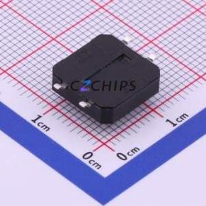TS-1103S-C-D Tactile Switch SMD-4P,12x12mm Switch Single Pole Single Throw Round Button 2.6N Vertical Mount - Product Image 2