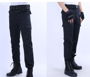 Pantalon cargo de sécurité pour homme DF120 bleu marine foncé - Product Image 4