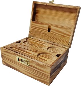 Boîte de rangement rectangulaire en acacia de grande taille gravée sur mesure, écologique, pour arrêter de <span class=keywords><strong>fumer</strong></span>, décoration d'intérieur, traitement au <span class=keywords><strong>laser</strong></span> - Product Image 1