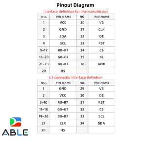 Module d'affichage TFT LCD avec écran IPS 3,97 pouces (4 pouces) 480x800, interface SPI+RGB888 3 fils, connecteur 34/36 broches, pilote IC ST7701 - Product Image 5