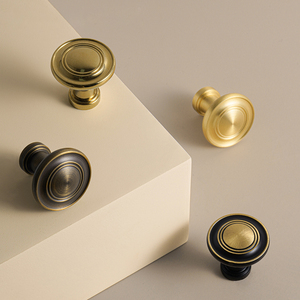 Vàng sáng bóng Tủ kéo và knobs rắn brass ngăn kéo xử lý cho Châu Âu nhà bếp thiết kế - Product Image 4