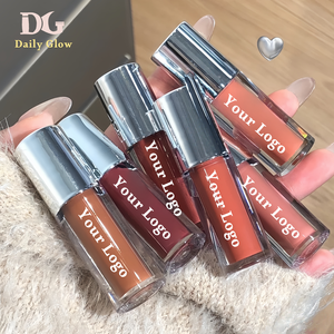 Gloss à lèvres <span class=keywords><strong>transparent</strong></span> avec paillettes, de haute qualité, prenant en charge le traitement OEM, rouge à lèvres, gloss à lèvres brillant végétalien - Product Image 1
