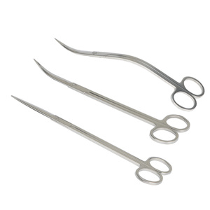 Tijeras para Acuarios con Superficie de Espejo, de Acero Inoxidable, Marca Jusuo, Directo de Fábrica, Herramienta para Acuarios, Kit de Recorte de Plantas para Peceras - Product Image 1