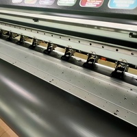 Imprimante à solvant 3.2m à bas prix Imprimante industrielle numérique grand format Machine d'impression à tête 512i