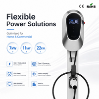 Station de recharge pour véhicules électriques, chargeur de voiture, chargeur rapide pour voitures électriques, chargeur de véhicules électriques TYPE2