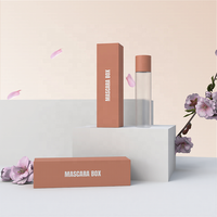 Emballage cosmétique de luxe pour mascara et rouge à lèvres, boîte de maquillage personnalisée avec logo pour gloss à lèvres, baume à lèvres, mascara