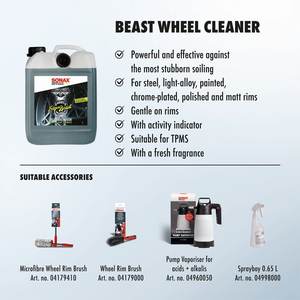 Nettoyant professionnel en gros pour jantes de 5 litres – Qualité professionnelle pour entreprises de detailing - Product Image 2