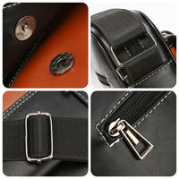 Sacs Bandoulière de Luxe en Cuir PU Imperméables, Personnalisables en Gros, pour Hommes, de Voyage, de Messager, de Créateur