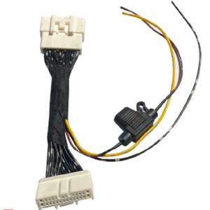 Arnés de cableado LED al por mayor 2 en 1 con interruptor para faros de motocicleta, coche, camión, luces intermitentes, arnés de cableado personalizado - Product Image 5