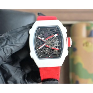 Top Luxury 6702 NTPT Carbon Fiber Case, 7.8mm Ultra-thin, <b>Skeleton</b> Tourbillon Men's Sports <b>Automatic</b> Mechanical <b>Watch</b> - Product Image 1