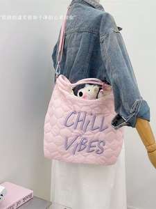 กระเป๋าถือบล็อกสีอ่อนน่ารักพร้อมที่จับด้านบนและ Crossbody - Product Image 2