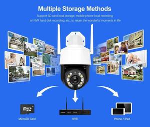 5x Zoom quang học Full HD 5MP tự động theo dõi IP PTZ máy ảnh ngoài trời đầy đủ màu sắc tầm nhìn ban đêm <span class=keywords><strong>Camera</strong></span> An Ninh - Product Image 6