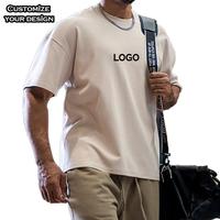 Großhandel 100% Baumwolle Herren Oversize T-Shirt Übergröße Große Größen Locker Sitzend mit Kragen Individuelles Logo-Druck Siebdruck Einfarbig