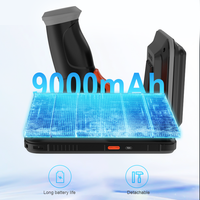 Terminal Portátil PDA UHF RFID de Largo Alcance de 902mhz-928mhz con Android 10, Escáner de Código de Barras, 4G Wifi para Seguimiento de Activos/Inventario