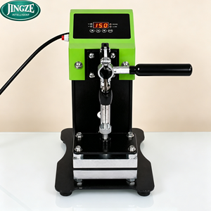 <span class=keywords><strong>Prensa</strong></span> térmica manual de sobremesa que ahorra espacio, 1 tonelada, 6*13 cm, con platina de doble calentamiento, <span class=keywords><strong>prensa</strong></span> de resina para taller pequeño - Product Image 1