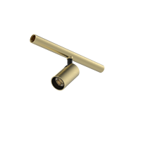 Système de spots LED GU10 modernes réglables en aluminium sur rail pour la maison et le bureau