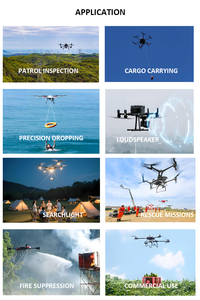 Drone Hexacoptère Industriel à Charge Lourde, UAV Professionnel de Topographie avec GPS RTK pour la Livraison de Nourriture, l'Inspection des Lignes Électriques, Haute Précision - Product Image 2
