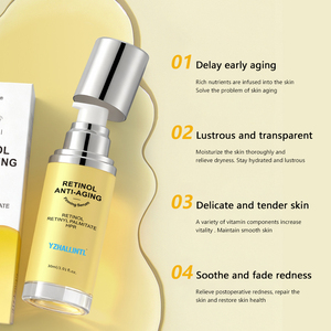 Essência Hidratante para Cuidados com a Pele OEM com Logo Personalizado, Sérum Facial <span class=keywords><strong>Anti</strong></span>-envelhecimento com Ácido Hialurônico e Retinol - Product Image 5