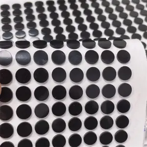 Deson yuvarlak kauçuk yıkayıcı anti titreşim su geçirmez kauçuk ped kendinden yapışkanlı silikon noktalar