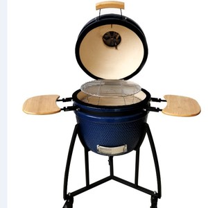 Barbecue de jardin <span class=keywords><strong>américain</strong></span> en céramique de 18 pouces pour réunions et team building, fumoir en forme d'œuf - Product Image 2