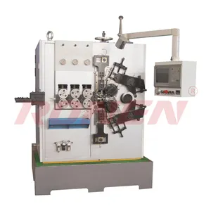 Full Automatic CNC Wire Garter Spring Making Forming Coiling Bending Machine